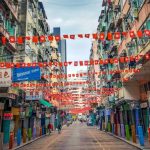 Emerging City - road between buildings