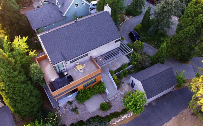Suburban Homes - house surrounded by trees