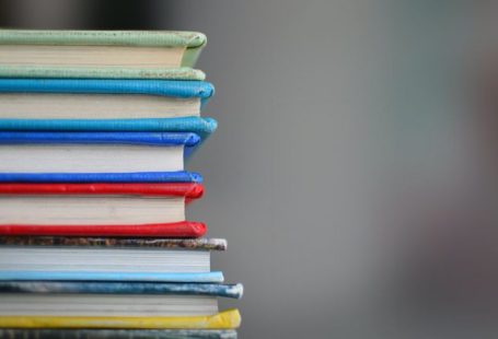School District Map - shallow focus photography of books