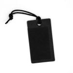 Price Tag - black iphone case with black usb cable