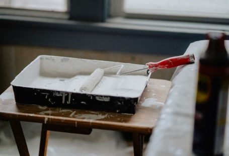 Home Renovation - black and white box on brown wooden table