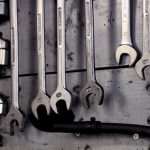 Repair Tools - black and silver steel tool
