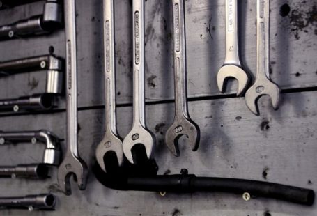 Repair Tools - black and silver steel tool