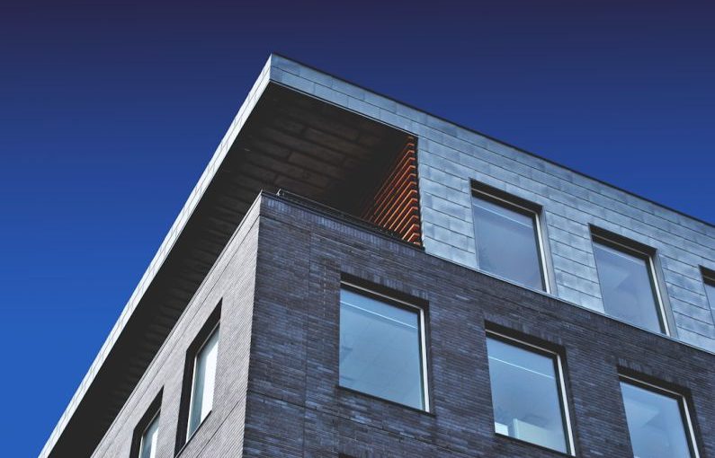 Commercial Property - windowpanes at the building